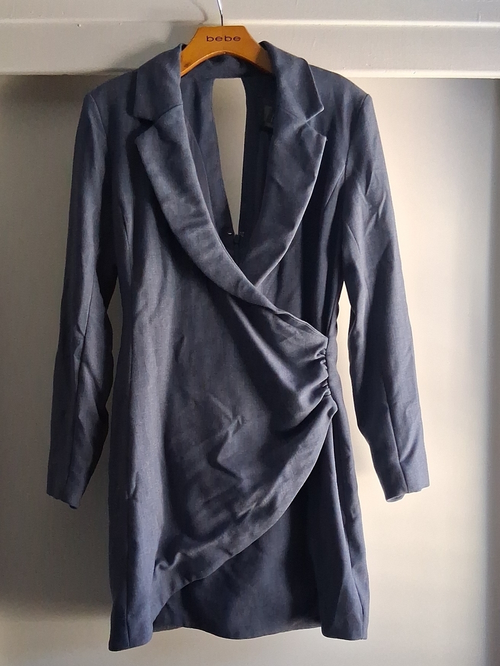 by Anthropologie Blazer Faux Wrap Mini Dress Size 6 EU 10